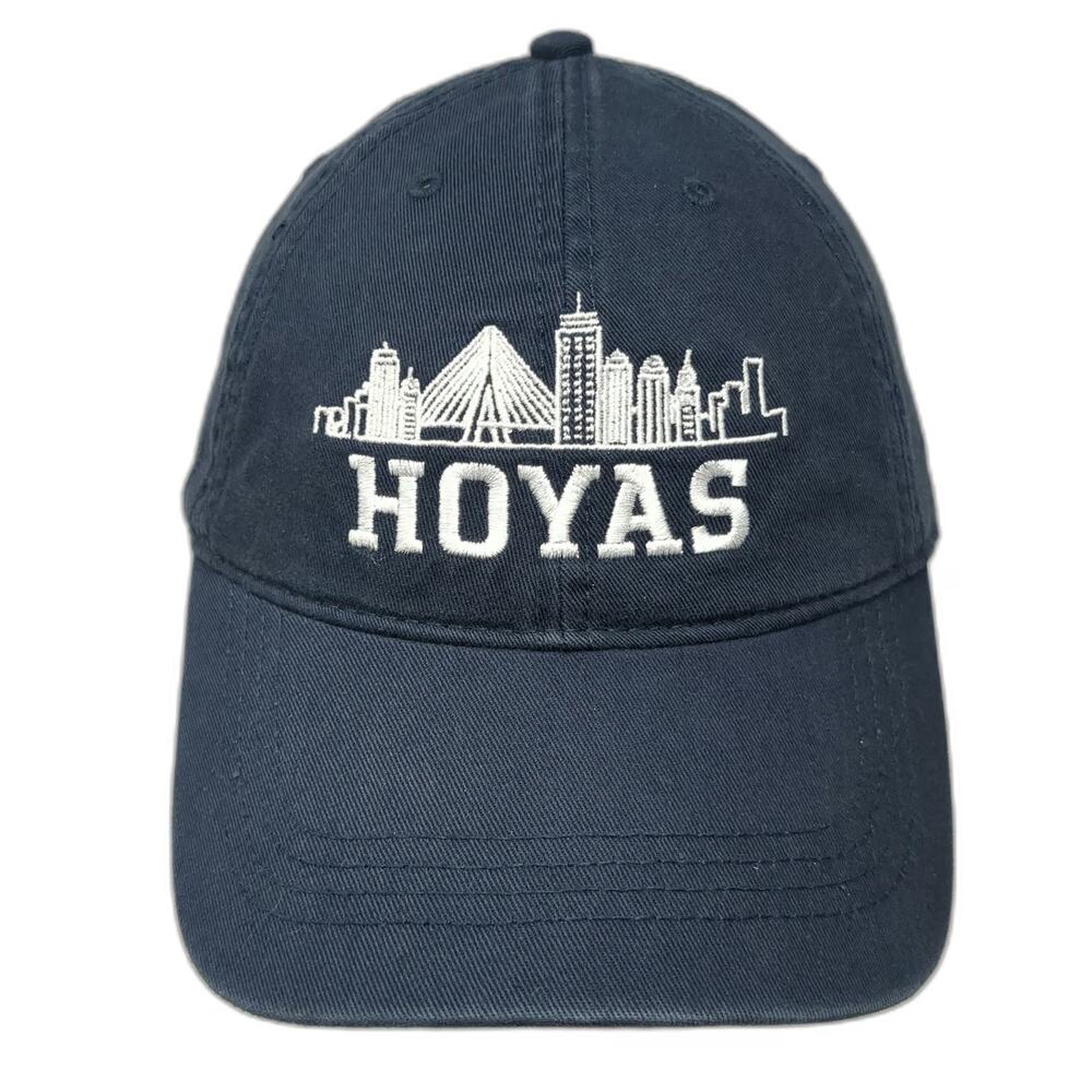 Cap America Baseball Cap Blue One Size HOYAS Boston Skyline JCW 2019 Hat